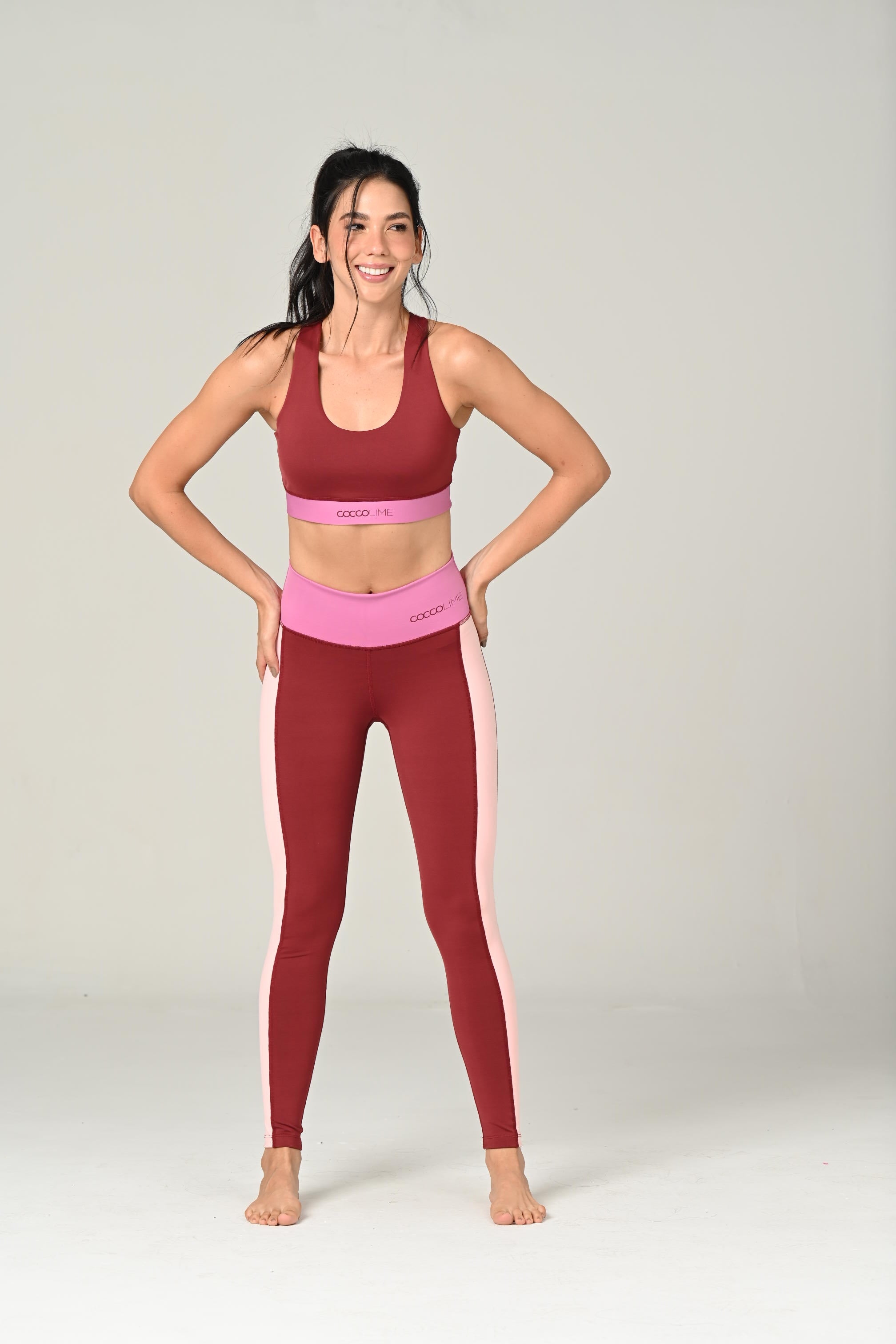 Legging Rose Berry