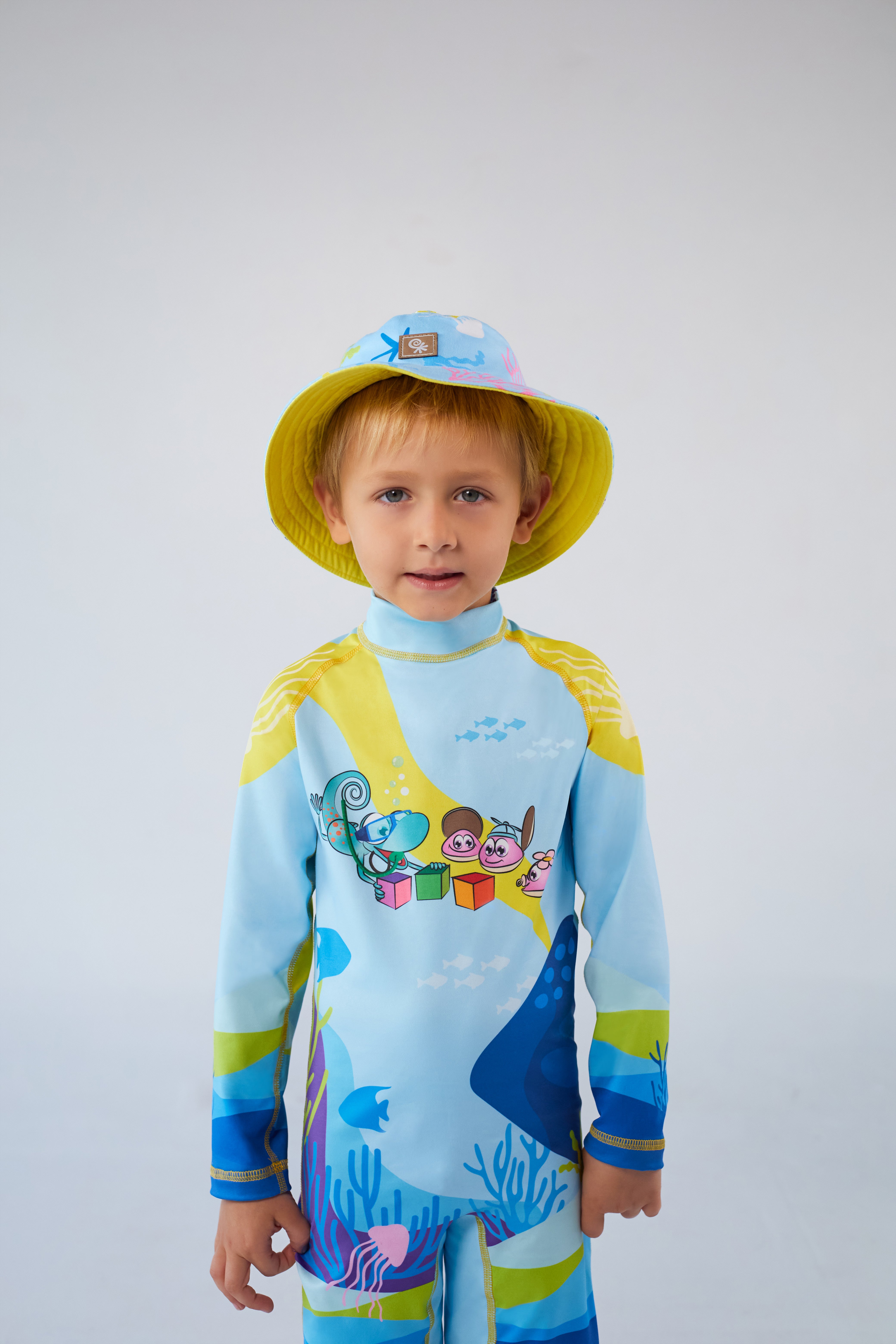 Enterizo con Cremallera Niño Canopi – Azul