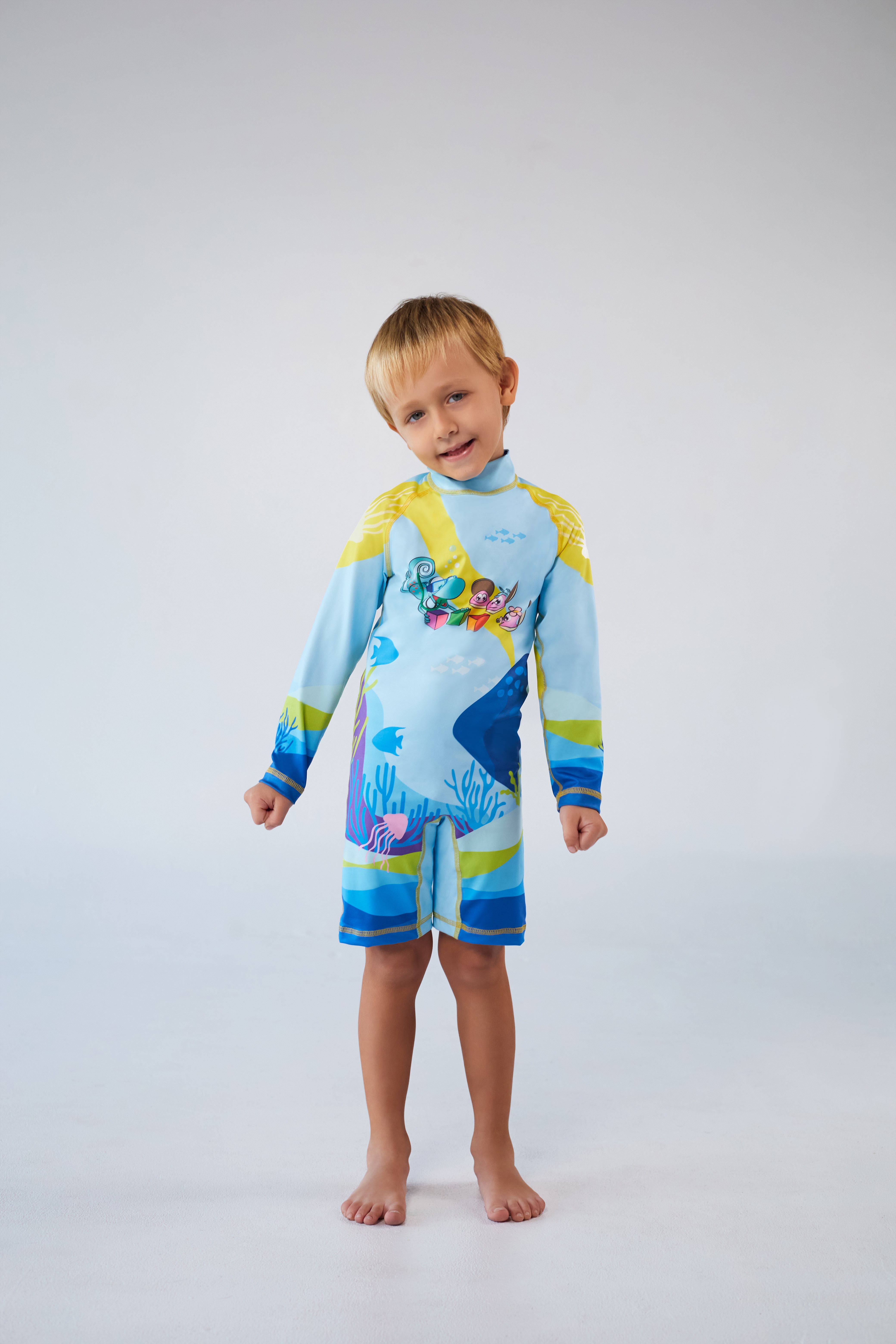 Enterizo con Cremallera Niño Canopi – Azul