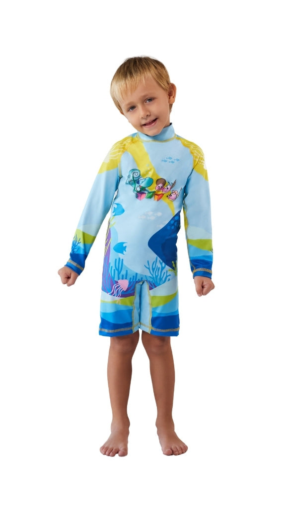 Enterizo con Cremallera Niño Canopi – Azul