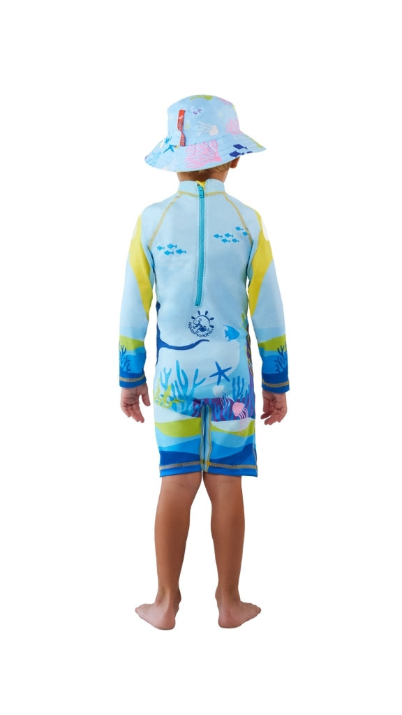 Enterizo con Cremallera Niño Canopi – Azul