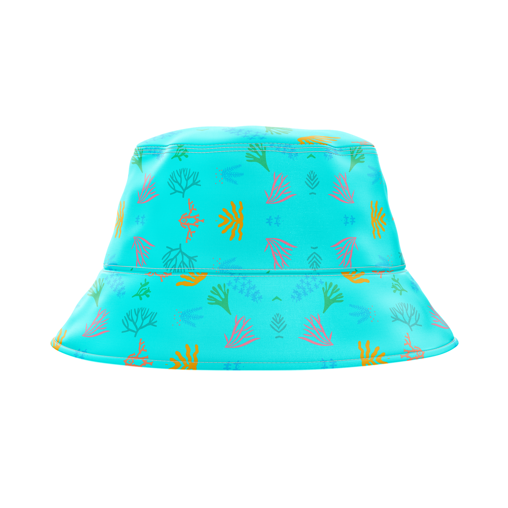 Gorro Antisolar Unisex Estampado Corales