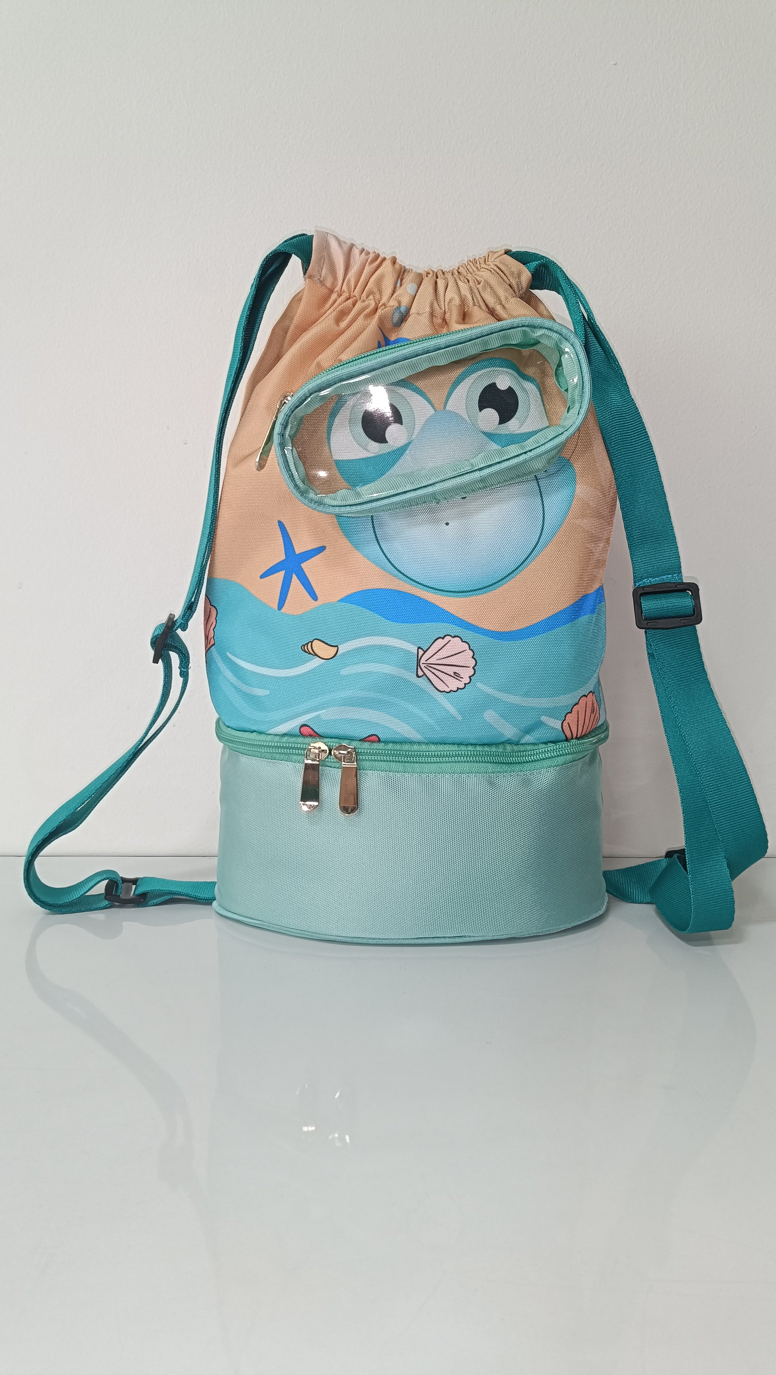 Morral Playero Infantil Impermeable 3 Secciones  AQM-104