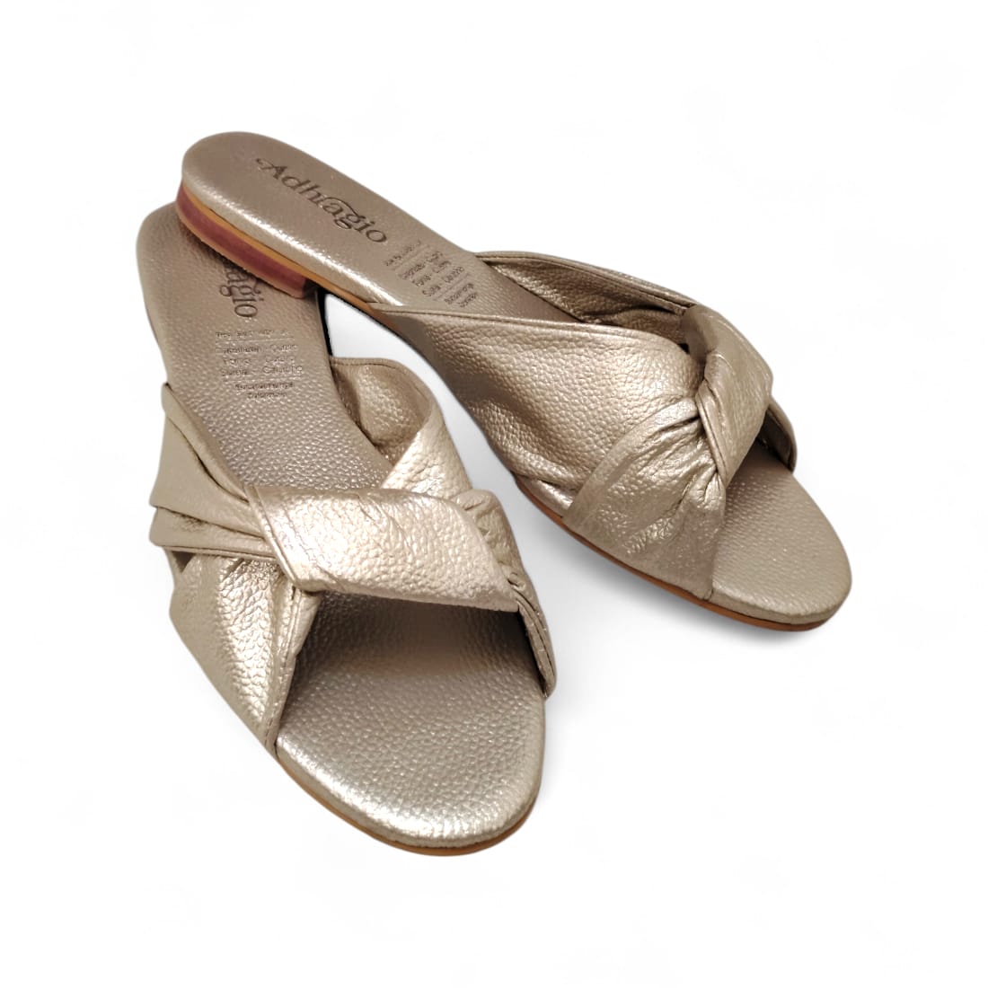 Sandalias bajas de cuero - Napoli