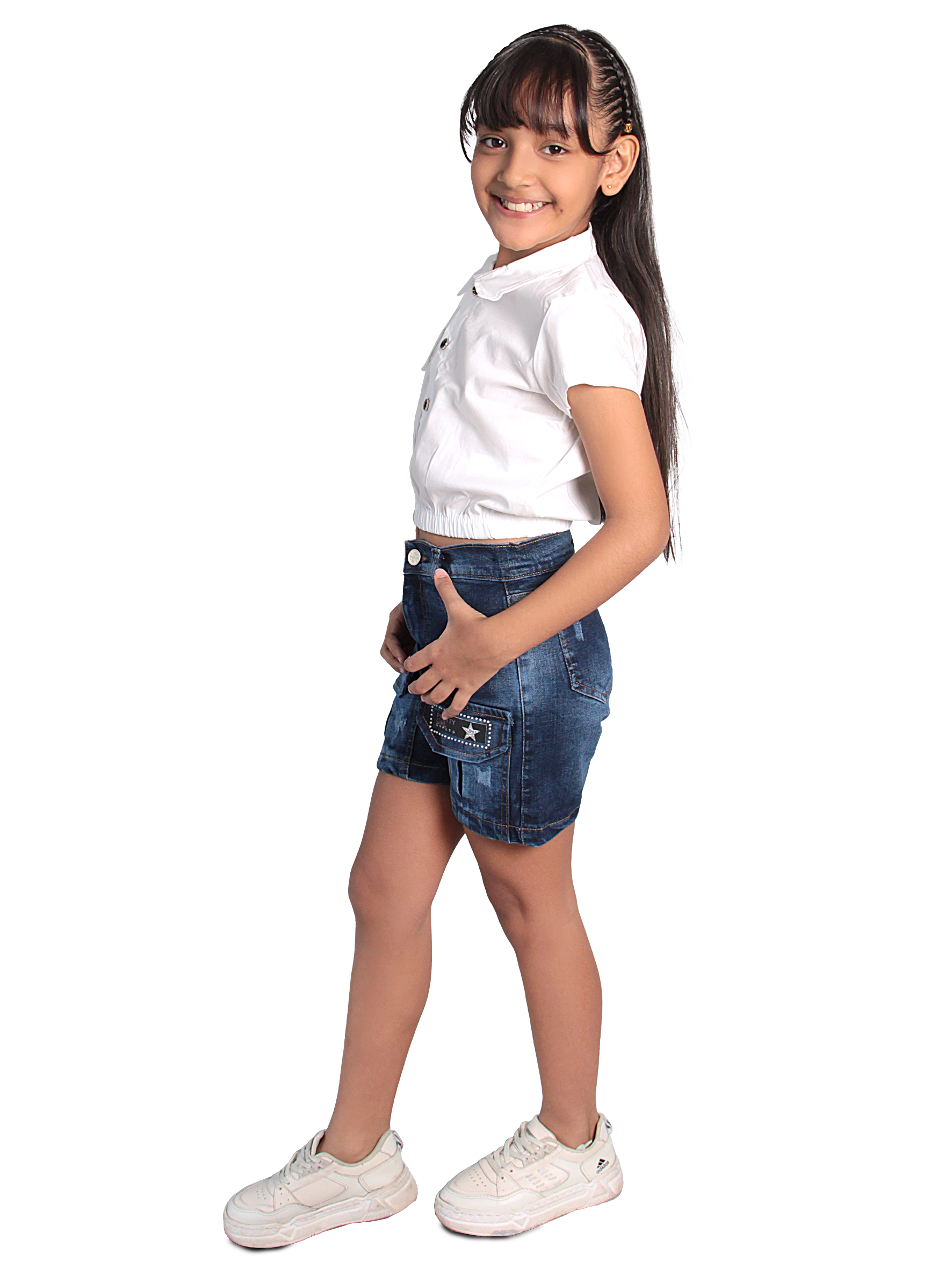 Conjunto Short Niña 322322