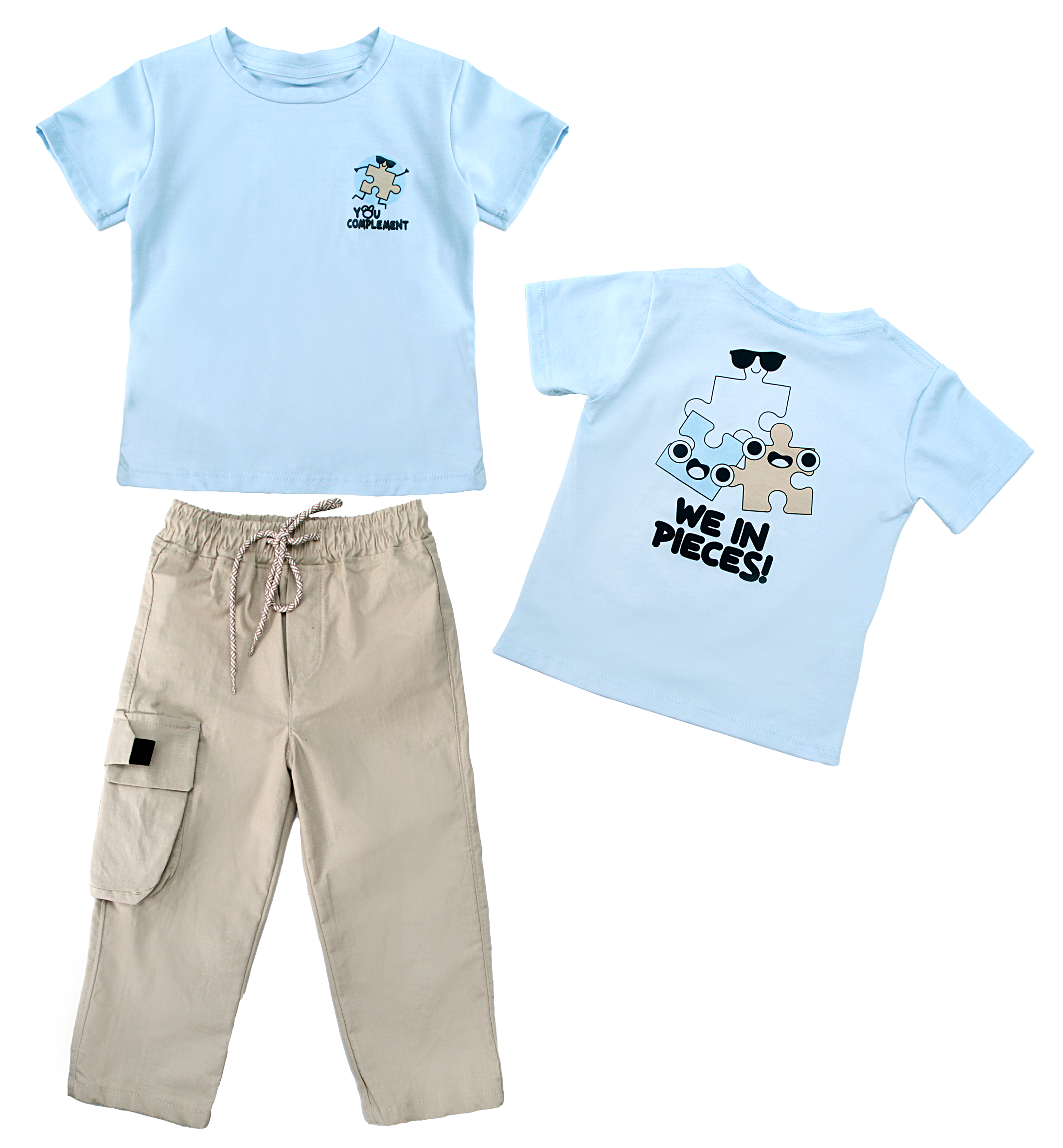 Conjunto Pantalon Cargo Niño 332474