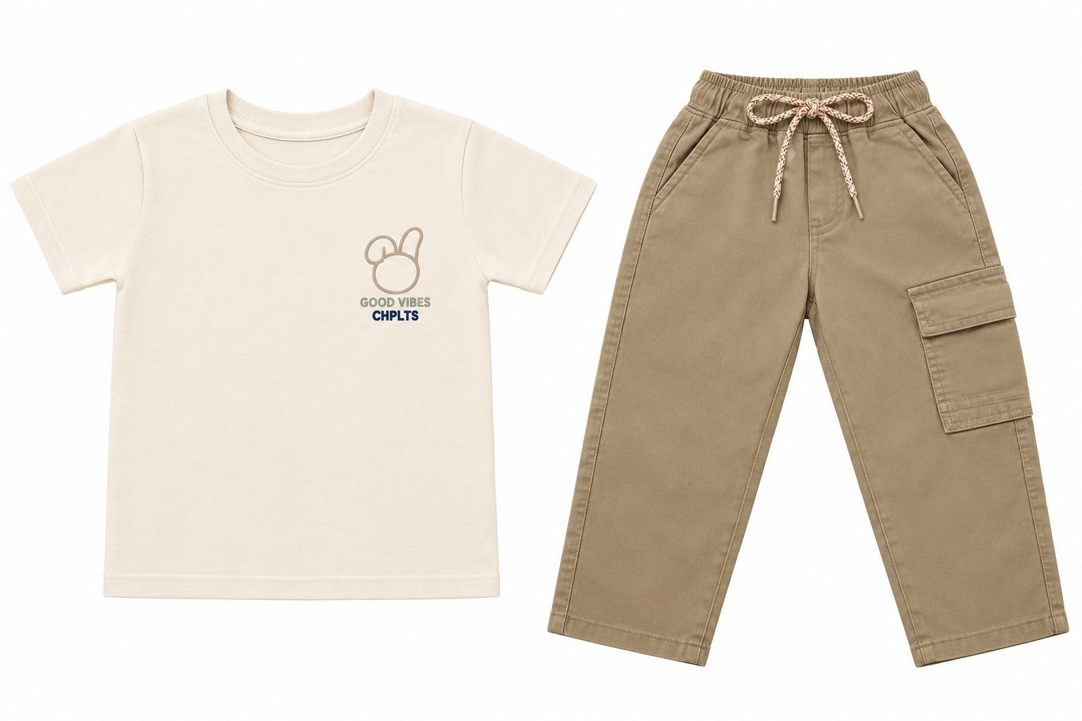 Conjunto Pantalon Dril Niño 340319