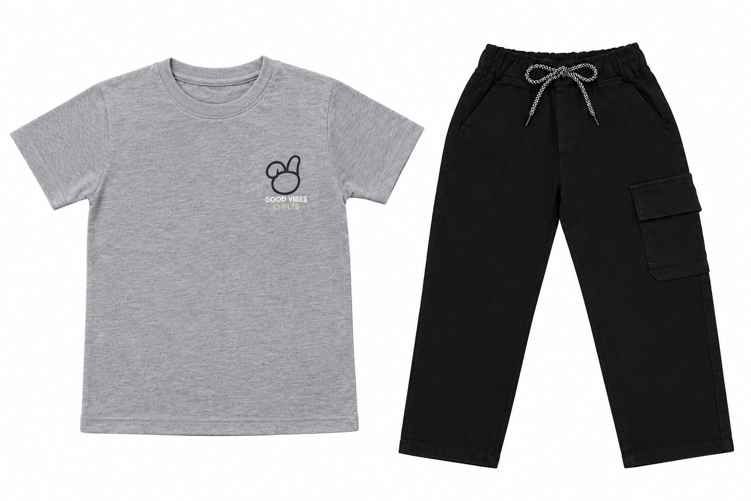 Conjunto Pantalon Dril Niño 340319