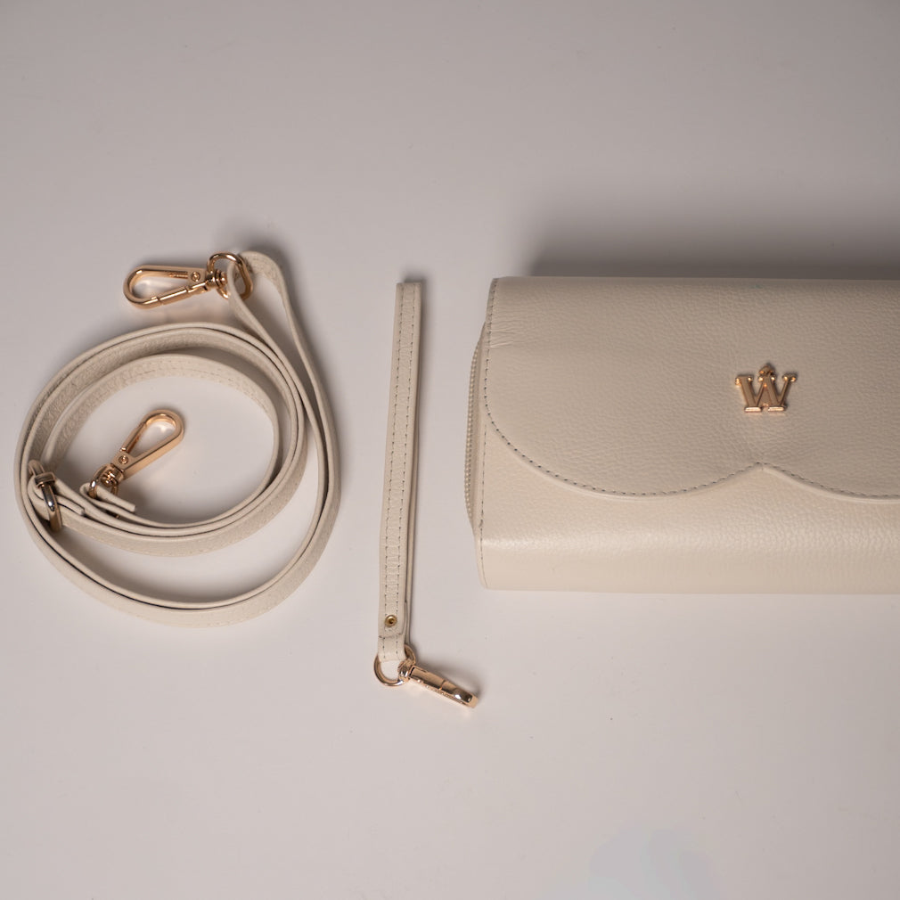 Bolso Gaia elaborado en Exterior 100% cuero / Forro: 20% cuero - 80% textil de la marca MOWMA