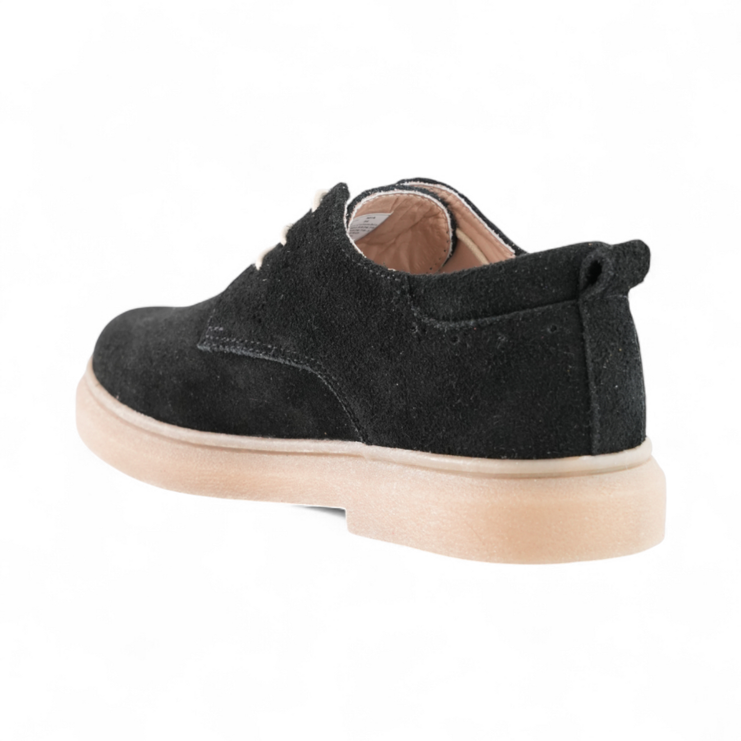 Zapatos Mia elaborado en Capellada:  Cuero Gamuza 
Forro:  Cuero
Plantilla: Eva
Suela: T.R. de la marca AVANX